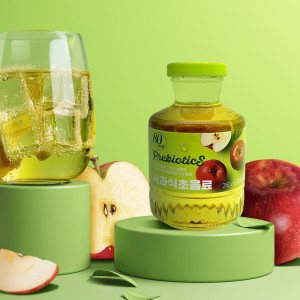 하루 한병 장이 웃는 건강한 루틴 프리바이오틱스 사과식초 음료 260ml x 12병