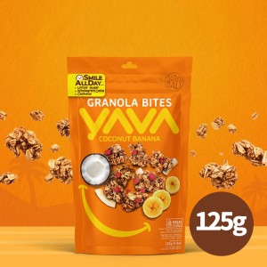 맛있게 챙기는 하루건강 야바 그래놀라 바이트 코코넛 바나나 125g